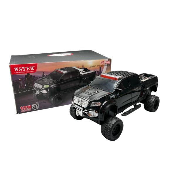 Bocinas Parlante Carro Bluetooth  Ws-X65 Negro