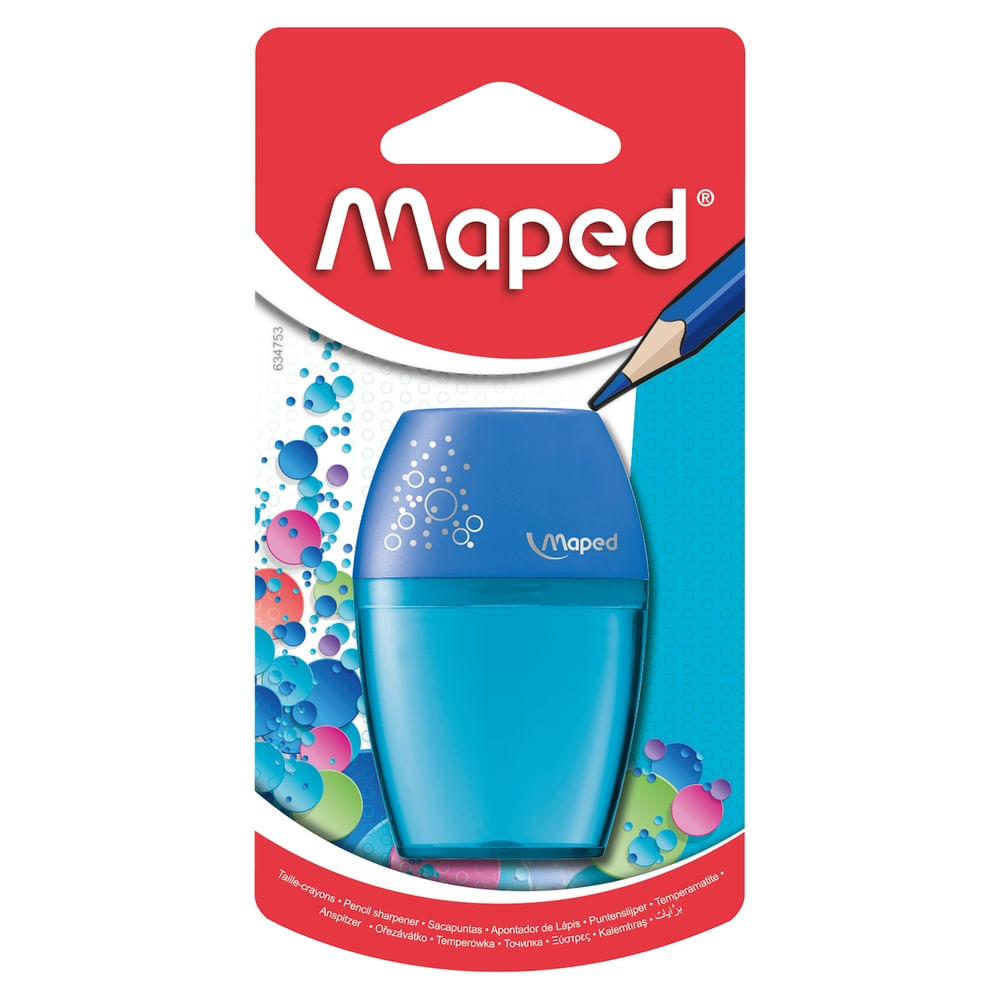 Sacapuntas Maped Plastico Con/deposito Shaker Blister 1 Unidad