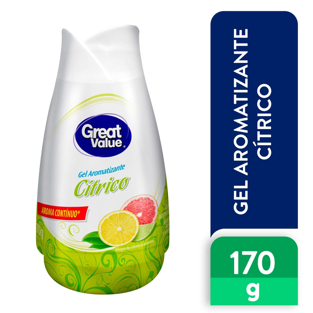 Aromatizante Great Value En Cono Aroma Cítrico - 170 G