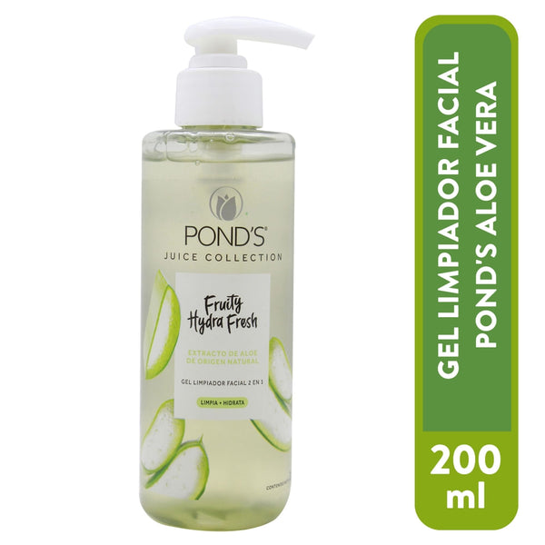 Gel Limpiador Facial Hidratante Ponds Aloe - 200 Ml