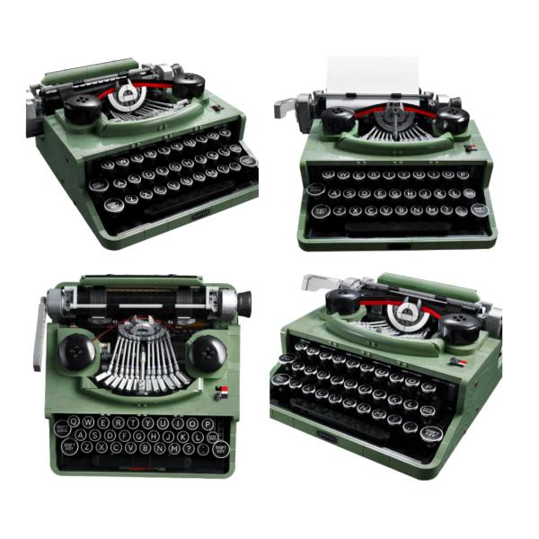 Bloques Armables De Maquina De Escribir (2079 Piezas)