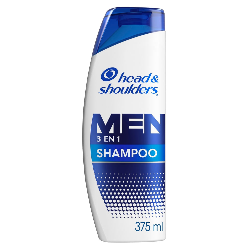 Shampoo Head & Shoulders 3 En 1 Men - 375 Ml