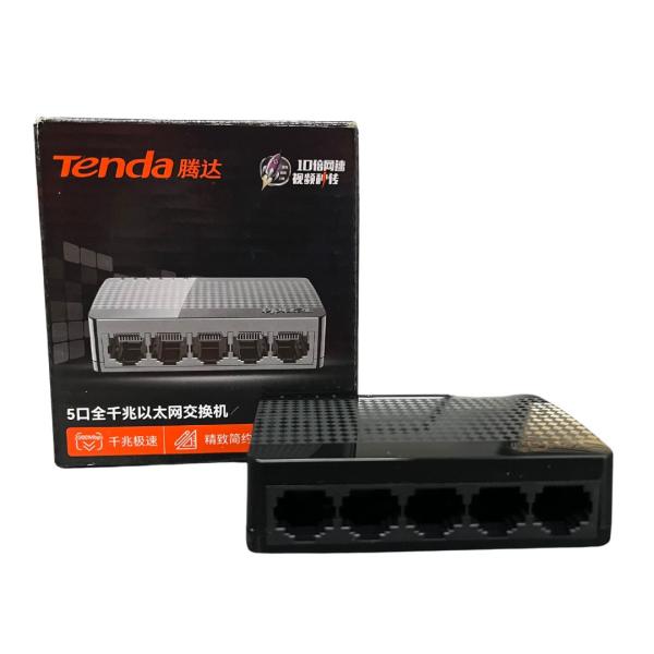 Switch De Red Modelo  Sg105 Negro