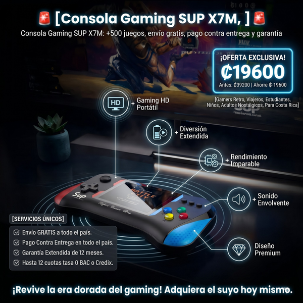 Consola Gaming SUP X7M