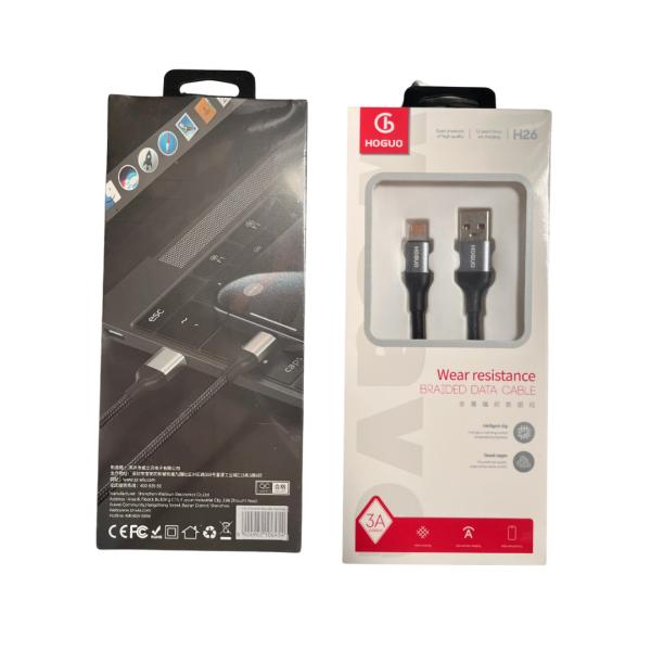 Cables Usb  A Lightning Iphone Hoguo H26 3A