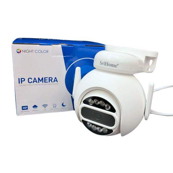 Camara De Vigilancia Tipo Domo Sh047 Blanco