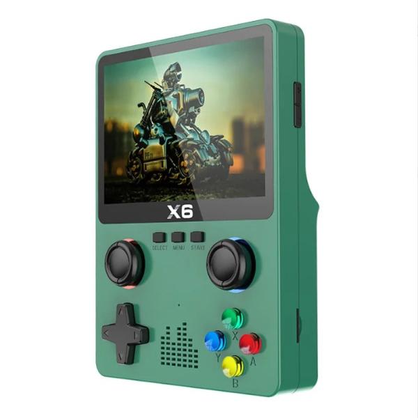 Consola Video Juegos Retro X6 Verde