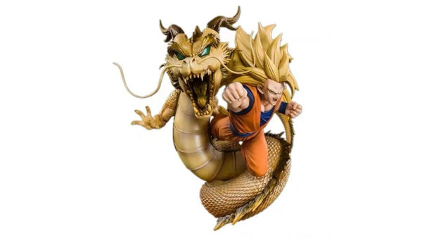 Figura De Colección De Goku Ssjj3 (Puño Del Dragon)
