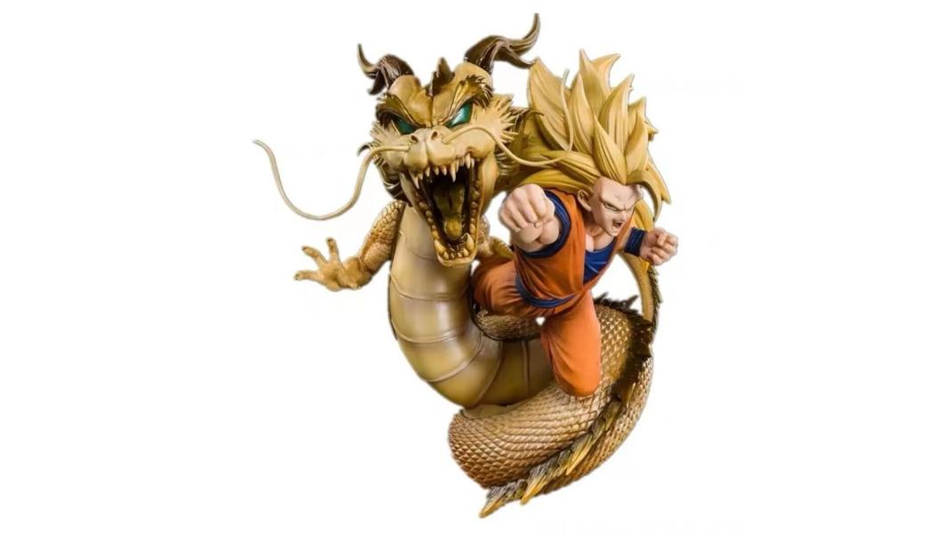 Figura De Colección De  Goku Ssjj3 (Puño Del Dragon)
