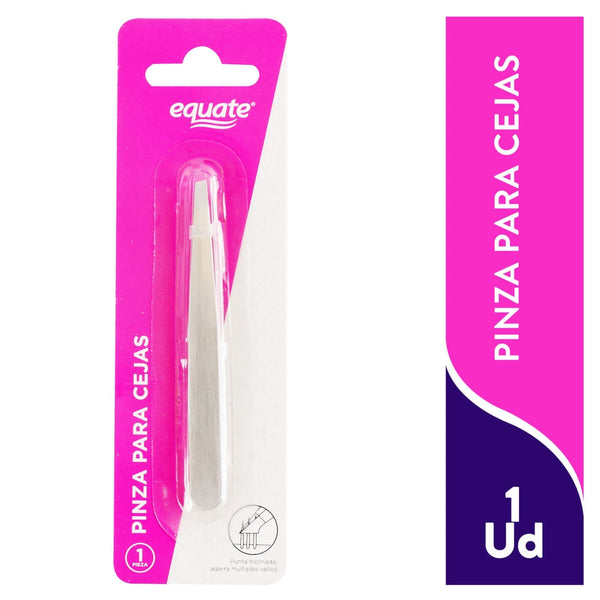 Pinzas Equate Para Cejas Punta Angular