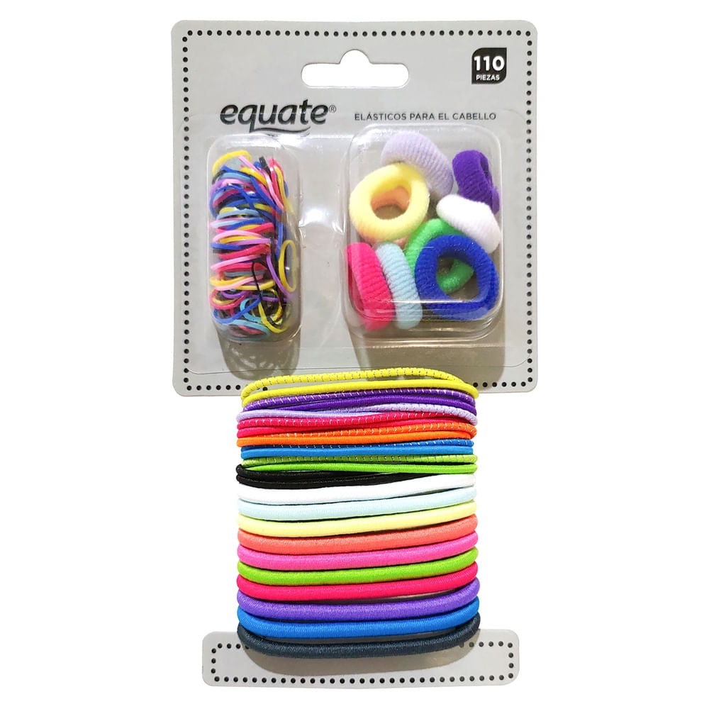 Colas Equate Para El Cabello 100 Piezas