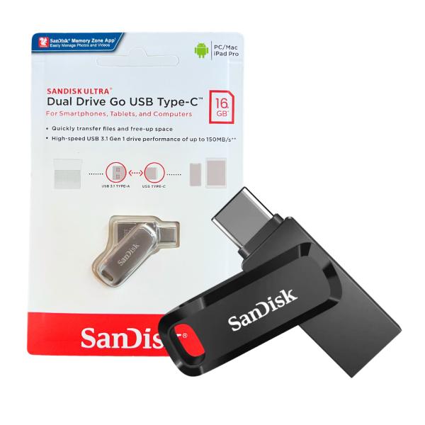 Llave Maya Pen Drive Con Tipo C Sandisk 16Gb