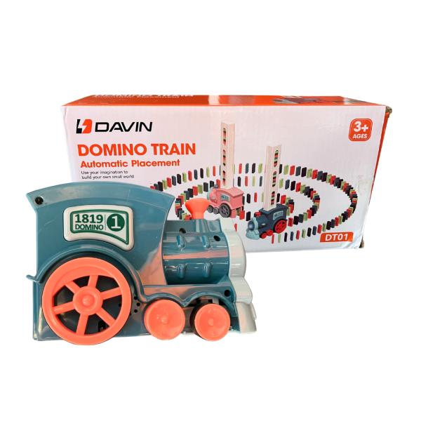 Juego Domino Tren Dt01 Azul