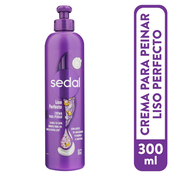 Crema Sedal Para Peinar Liso Perfecto - 300 Ml