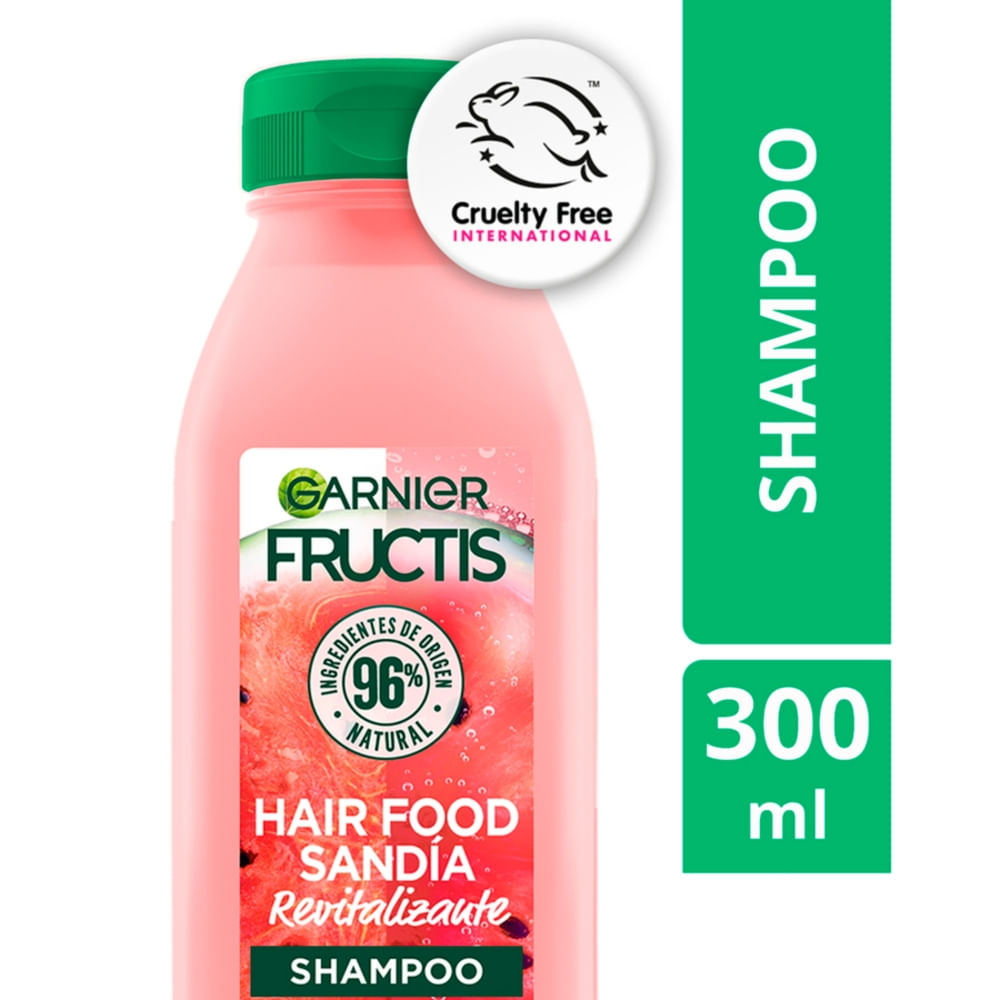 Shampoo Garnier Hair Food Sandía - 300 Ml