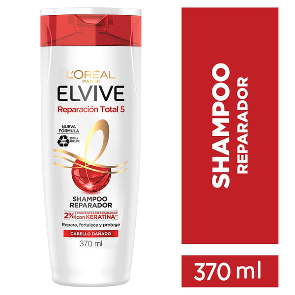 Shampoo L'oréal Paris Elvive Reparación Total 5 - 370 Ml