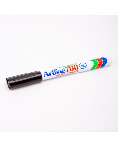 Marcador Permanente Artline Negro Recargable Bala 700