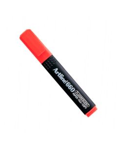Resaltador Artline Rojo 660