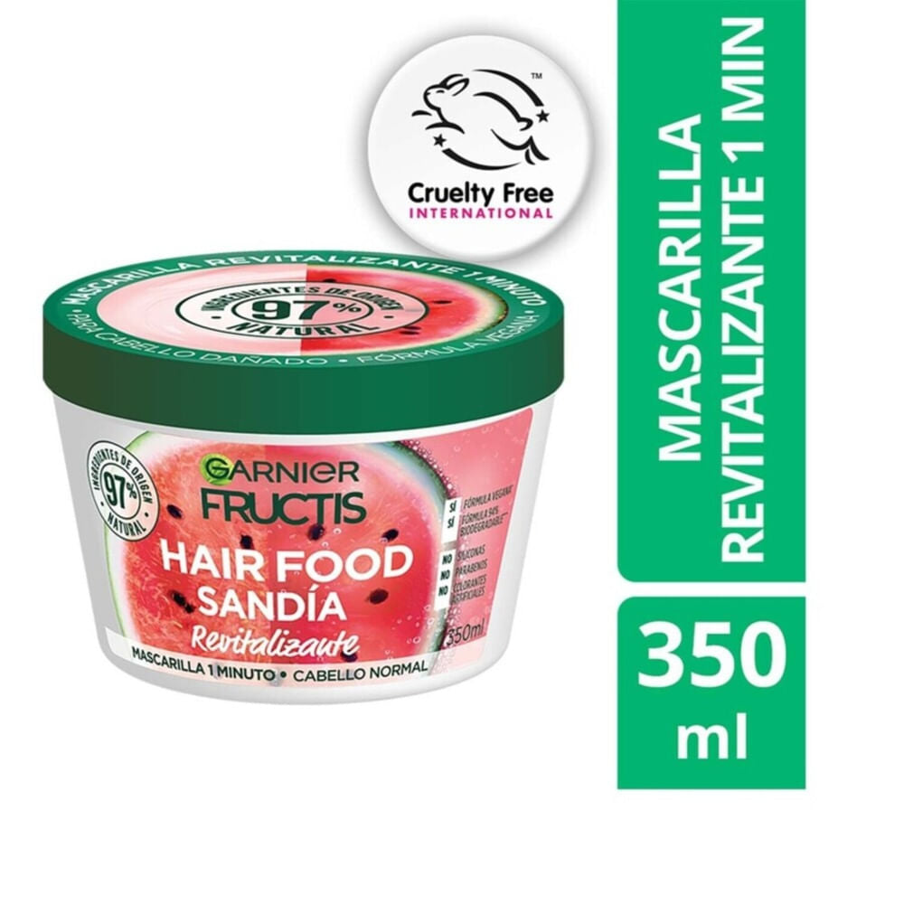 Mascarilla Garnier Hair Food Sandía - 350 Ml