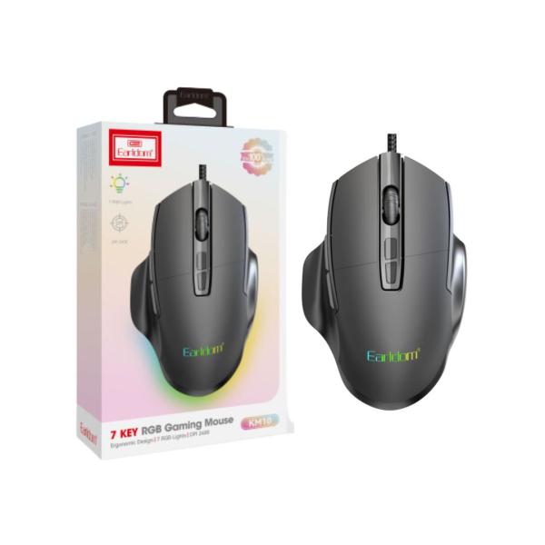 Mouse Para Computadora Et-Km10 Earldom Negro