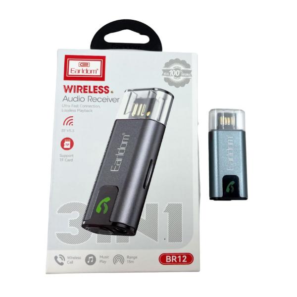 Transmisor De Música Bluetooth Et-Br12 Earldom