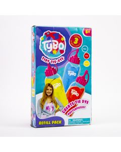 Pack Refil Pintar Tie Dye 3 Colores+6a