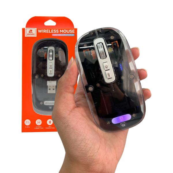 Mouse Para Computadora Jw-Ap05 Bluetooth Jeqang Negro