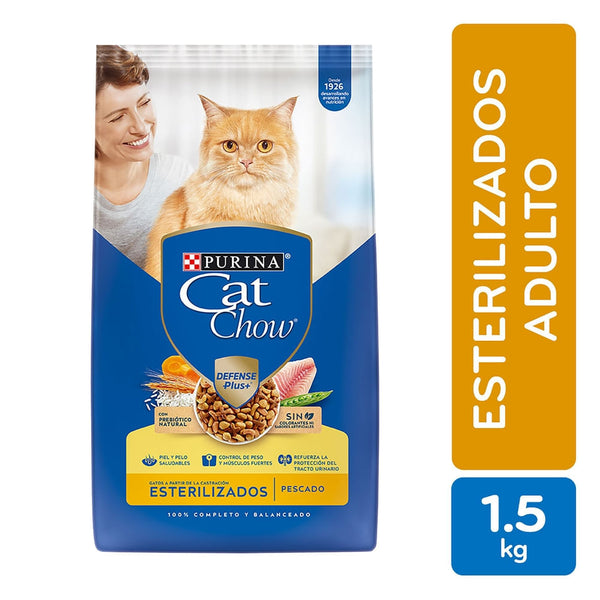 Alimento Para Gatos Purina Cat Chow Esterilizados 1.5 Kg