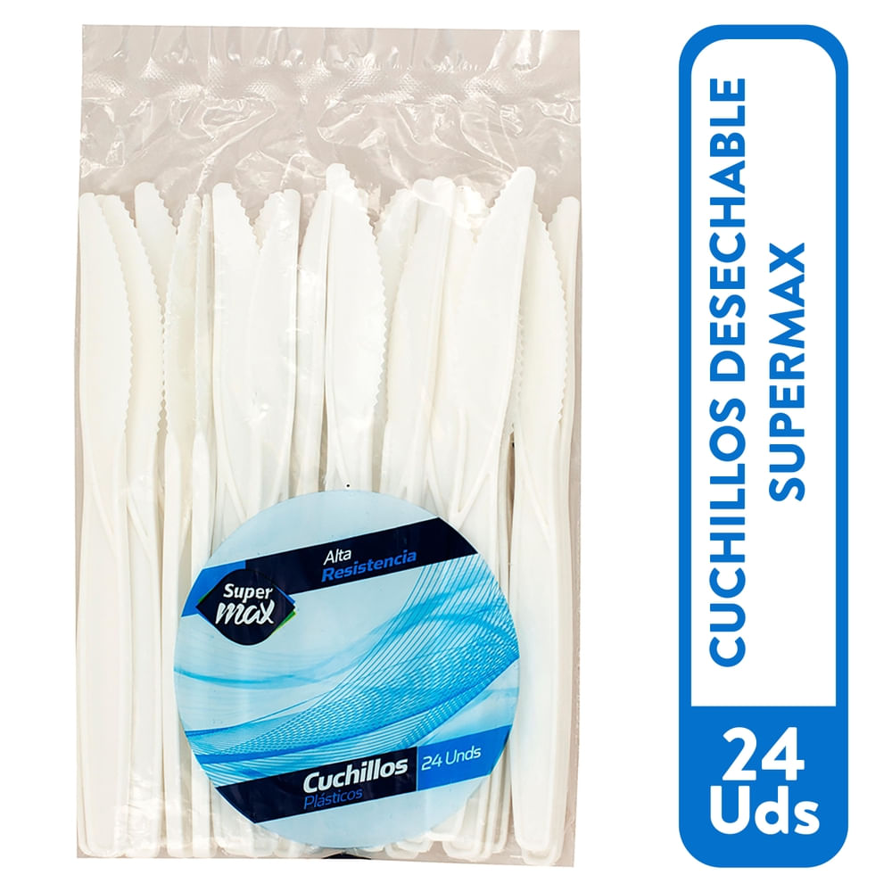 Cuchillo Supermax Desechable 24und
