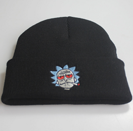 Gorro Negro De Rick / Rick & Morty