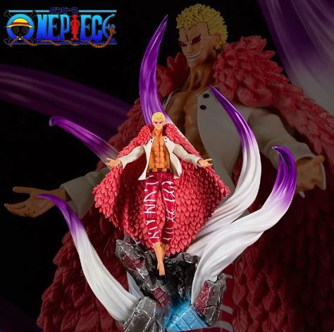Figura Exclusiva Doflamingo con Hilos de Batalla