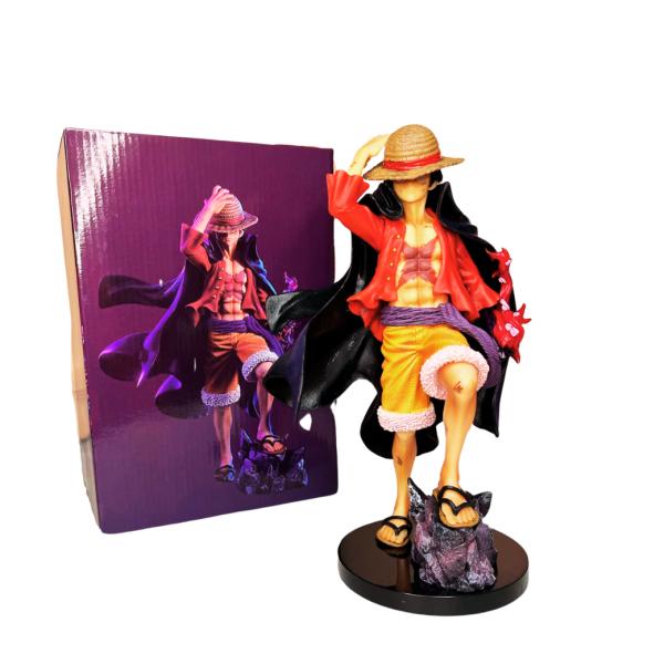 Figura de Luffy con Sombrero de Paja y Capa – One Piece