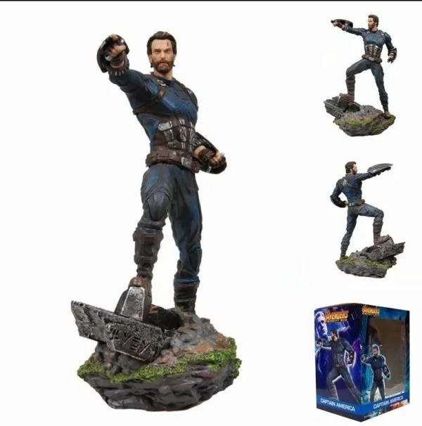 Figura Coleccionable De Capitan America - Marvel