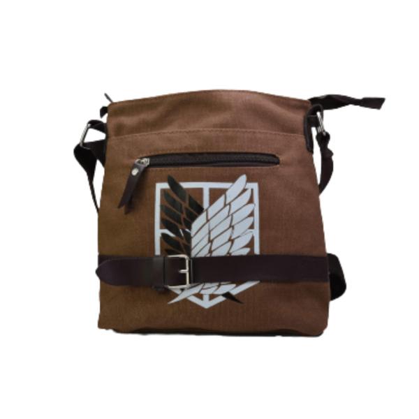 Bolso Lona Cruzado Attack Of Titans