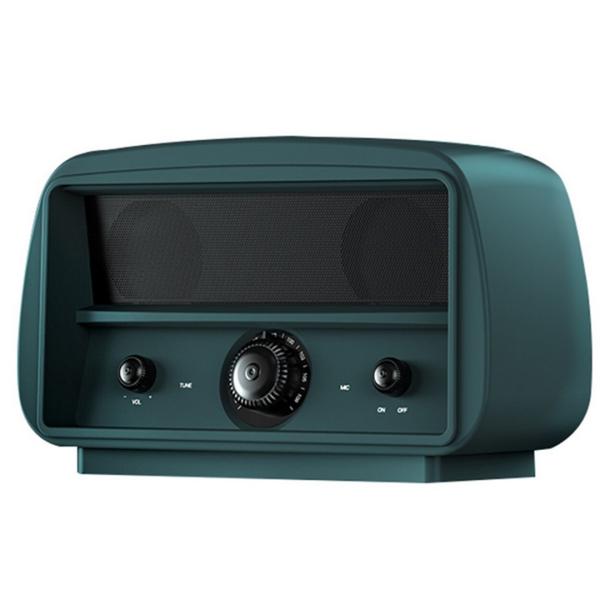 Parlante Bluetooth Vintage  Jy-68 Negro