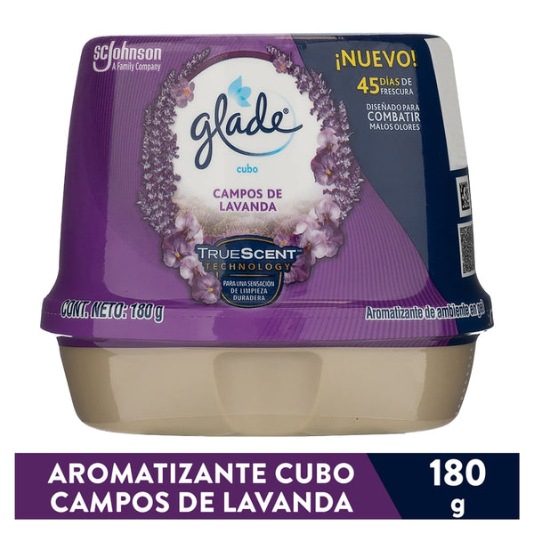 Aromatizante Glade Cubo Lavanda - 180 G