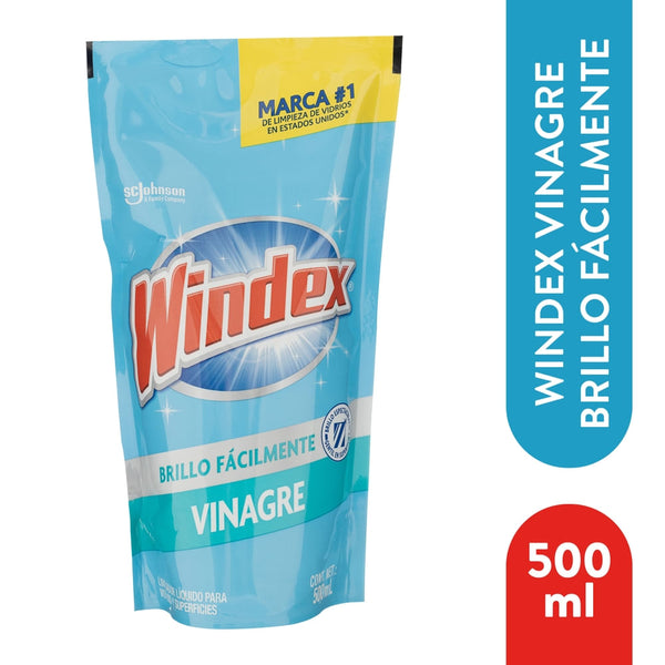 Limpiador Windex Vidrios Vinagre -500ml