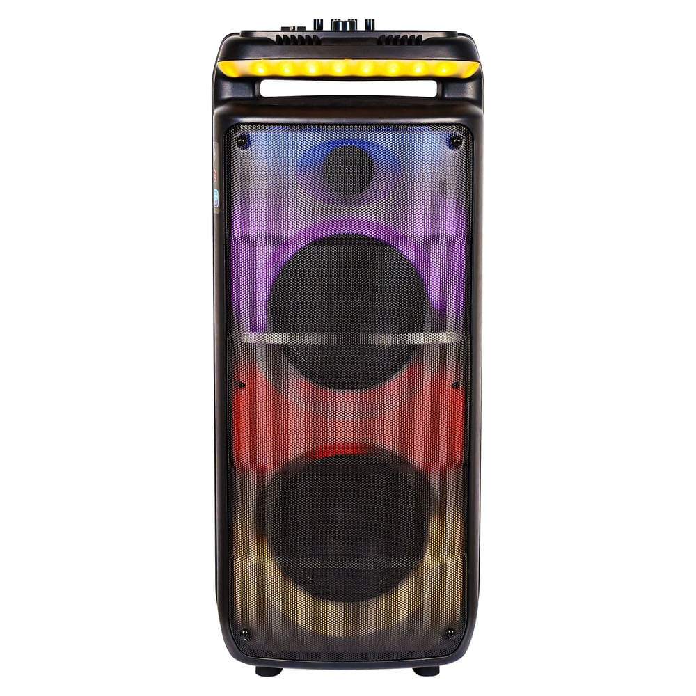 Bocina Durabrand Bluetooth Flame Lights Dual 8