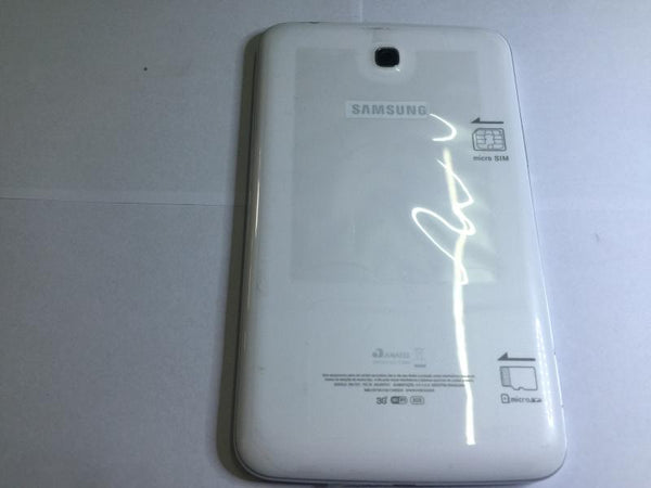 Tapa Samsung Galaxy Tab 3 T211 7.0 Blanca Con Marco
