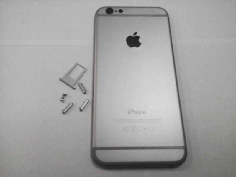 Caratula Iphone 6G 4.7 A1586 A1549 Plateada