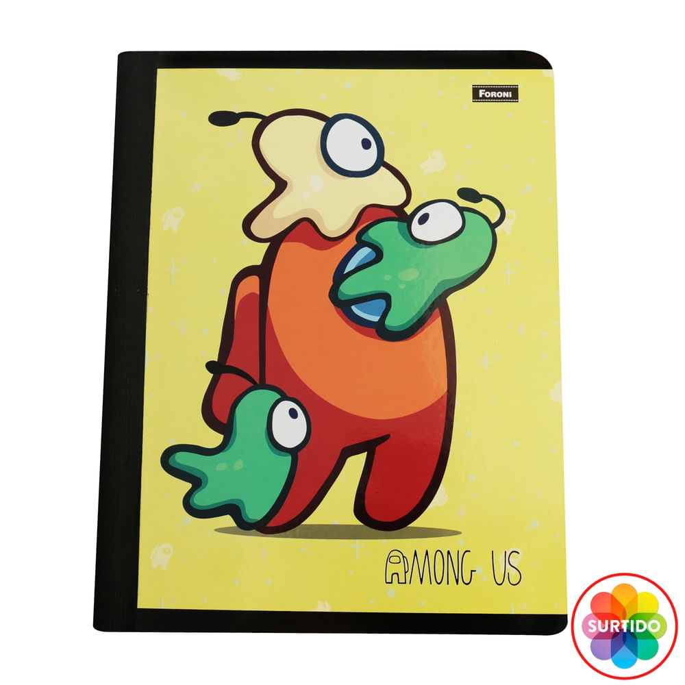 Cuaderno Foroni Tf Cosido Among Us 100h