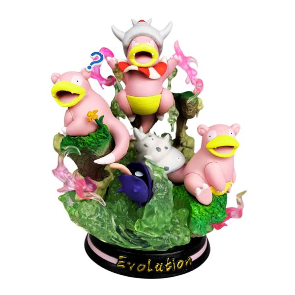Figura De Slowpoke Y Sus Evoluciones - Pokemon