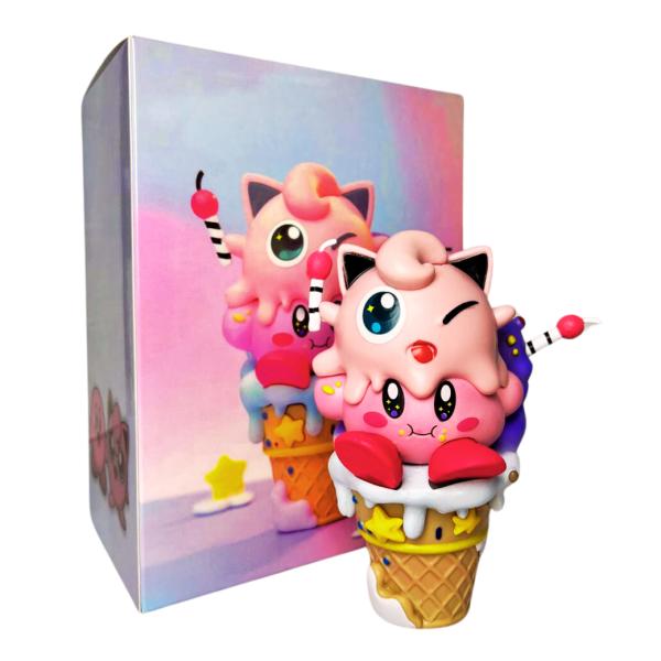 Figura De Kirby Y Jigglypuff- Nintendo (Pokemon)