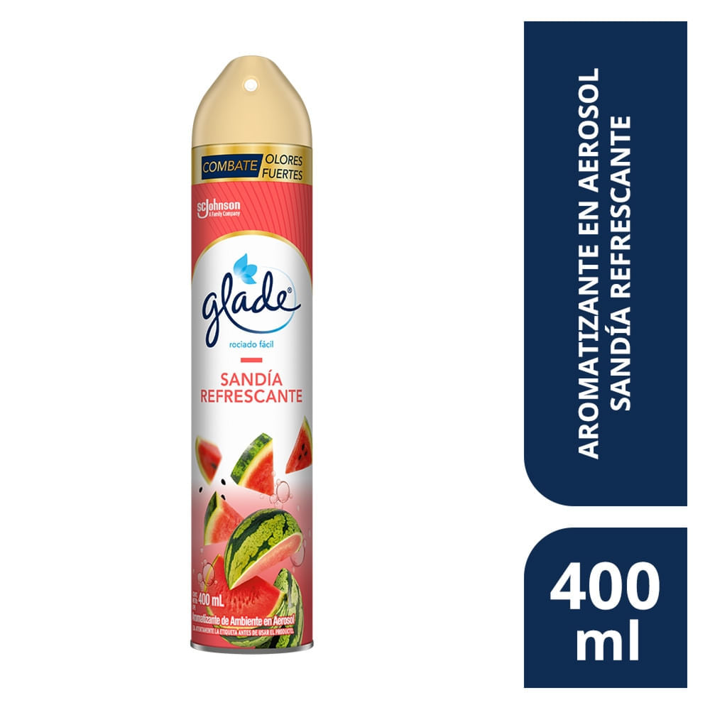 Aromatizante Glade Aerosol Sandía - 400 Ml