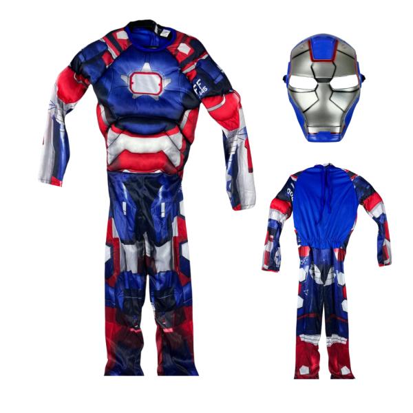 Disfraz De Niño De Iron Patriot S S