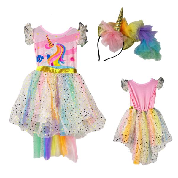 Disfraz De Niña De Unicornio S S