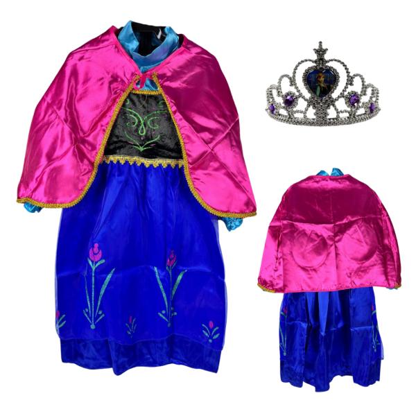 Disfraz De Niña De Princesa Ana - Frozen S S