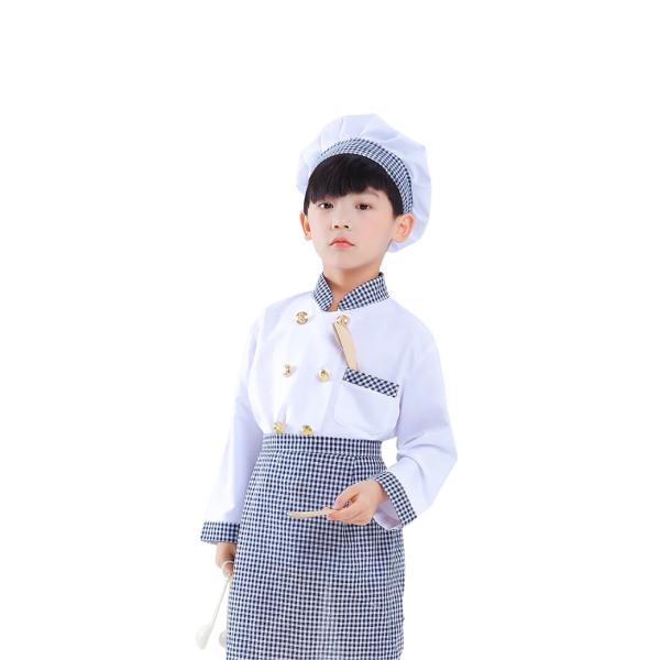 Disfraz Infantil de Chef Profesional | Pequeño Cocinero de Estrellas