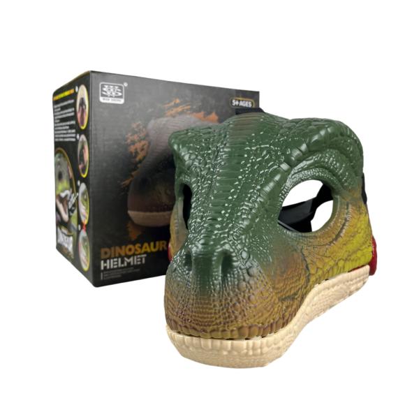 Máscara de Dinosaurio Realista con Mandíbula Móvil | T-Rex Interactivo