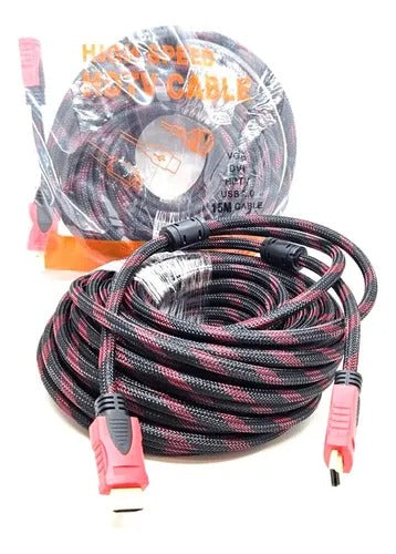 Cable Hdmi A Hdmi 15 Metros Bolsa